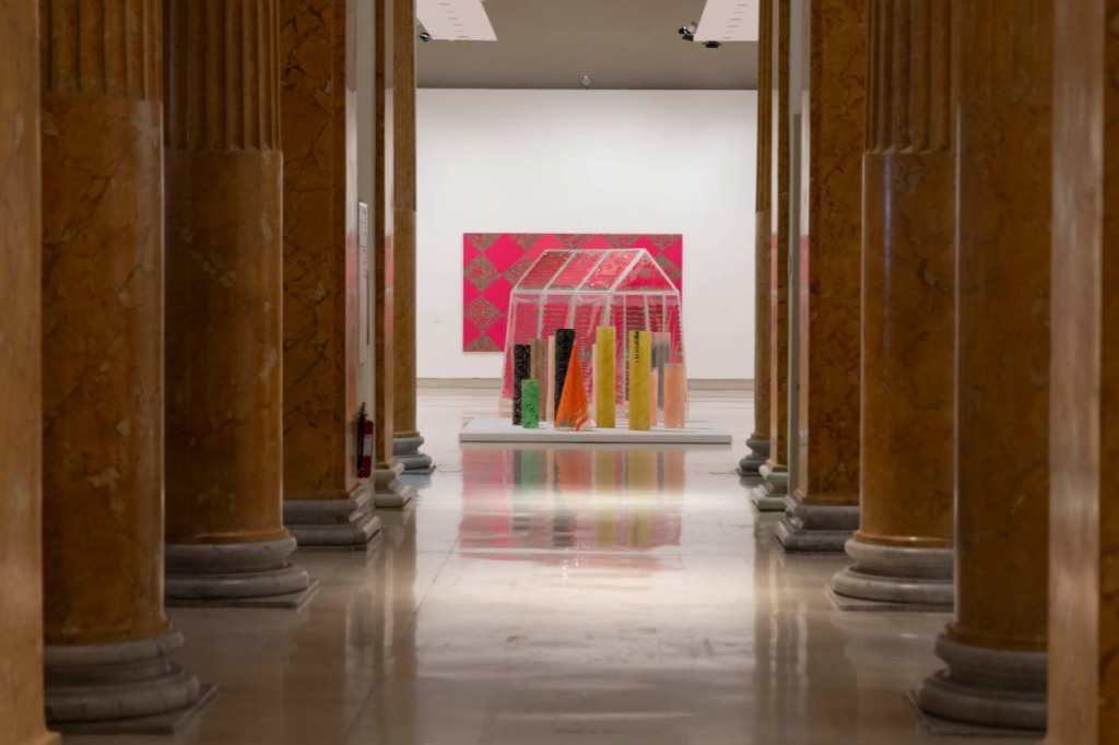 Carla Accardi al Palazzo delle Esposizioni di Roma
